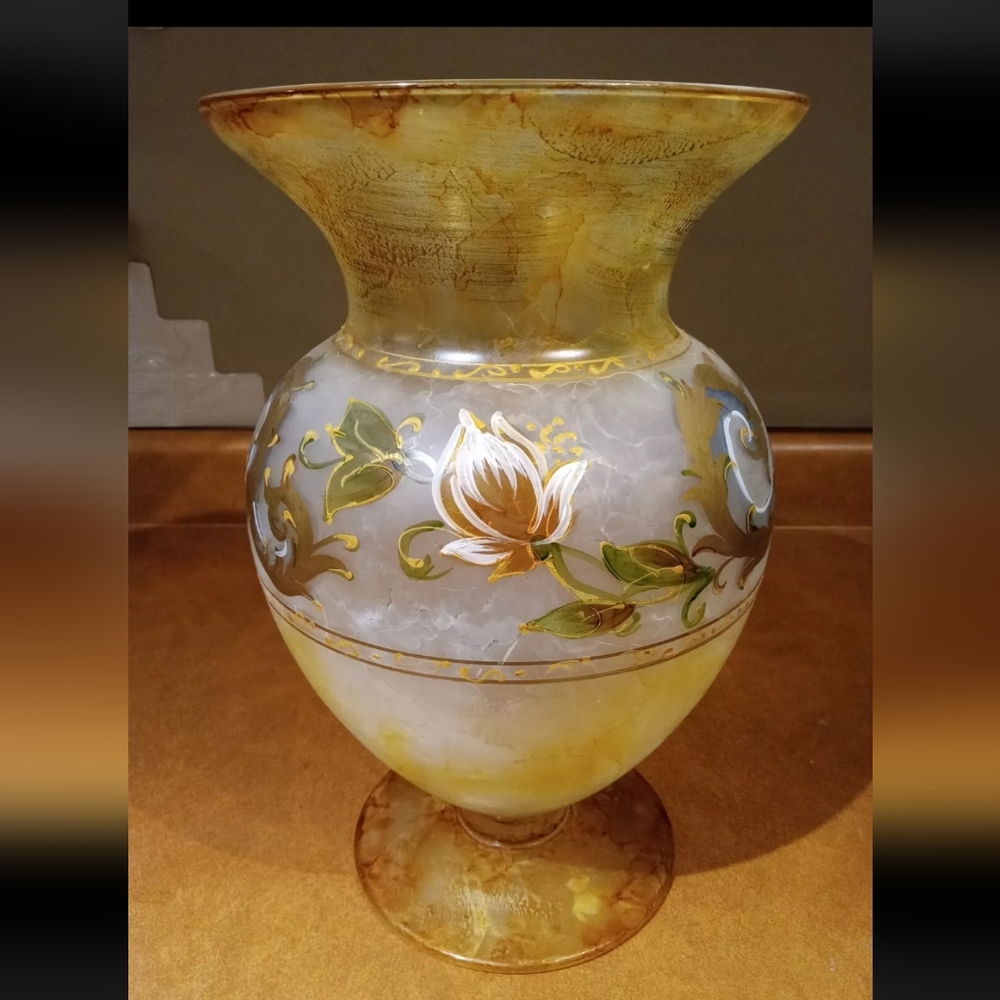 Italian Hand Painted Linea GIPAR Vase Italy Rare Home Decoration Decor
